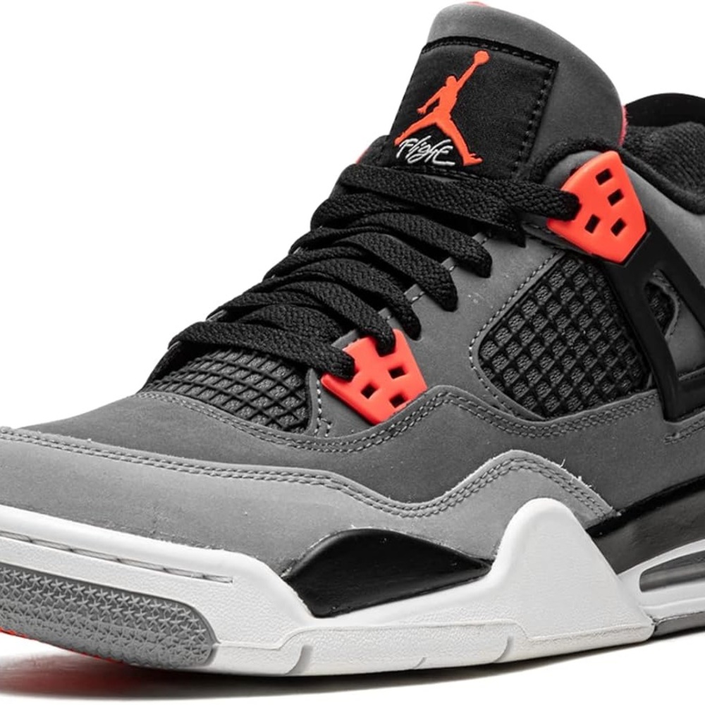 Jordan Sneakers with Black and Red Accents